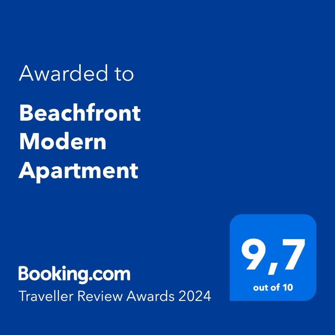 Beachfront Modern Apartment 에레트리아 외부 사진